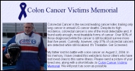 Colon Cancer Victims Memorial